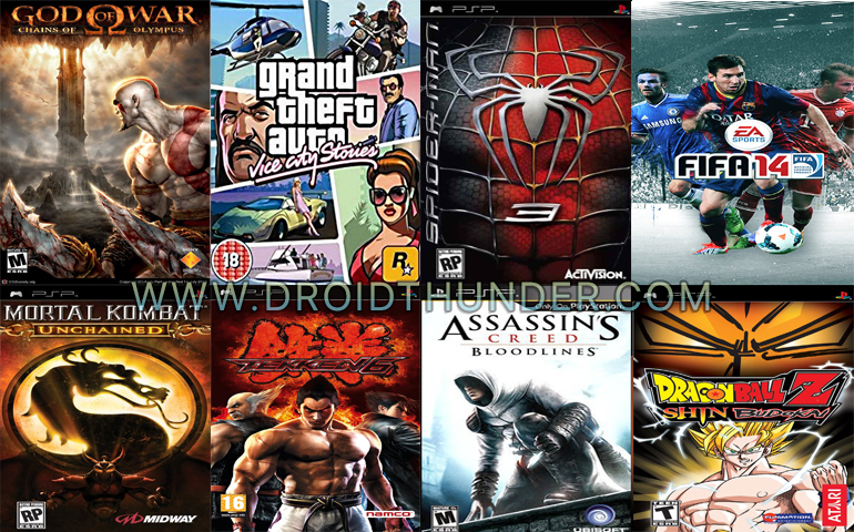 5+ Websites to download PSP Games (Highly Compressed)